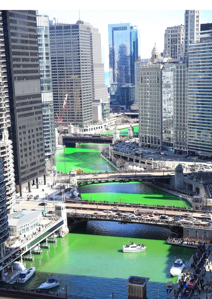 A Green Chicago River kicks off St. Patrick's Day celebrations Medill